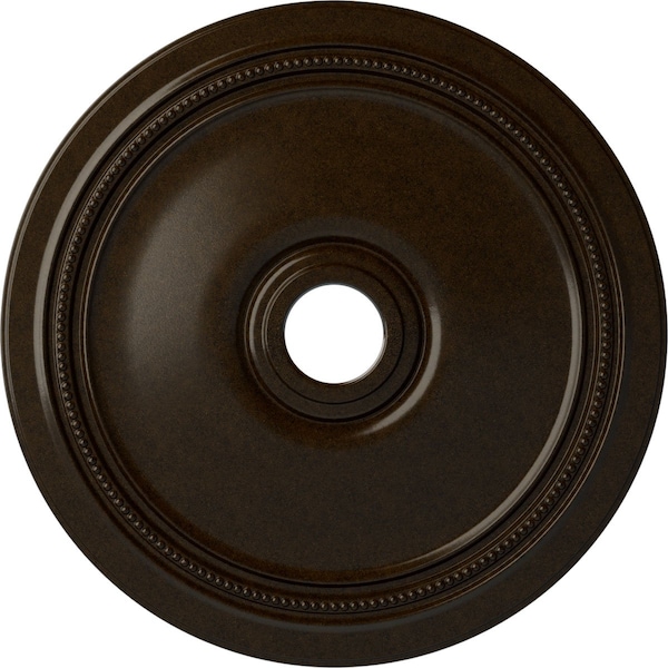 Ekena Millwork Diane Ceiling Medallion (Fits Canopies up to 6 1/4"), Hnd-Painted Bronze, 24"OD x 3 5/8"ID x 1 1/4"P CM24DIBZS - main